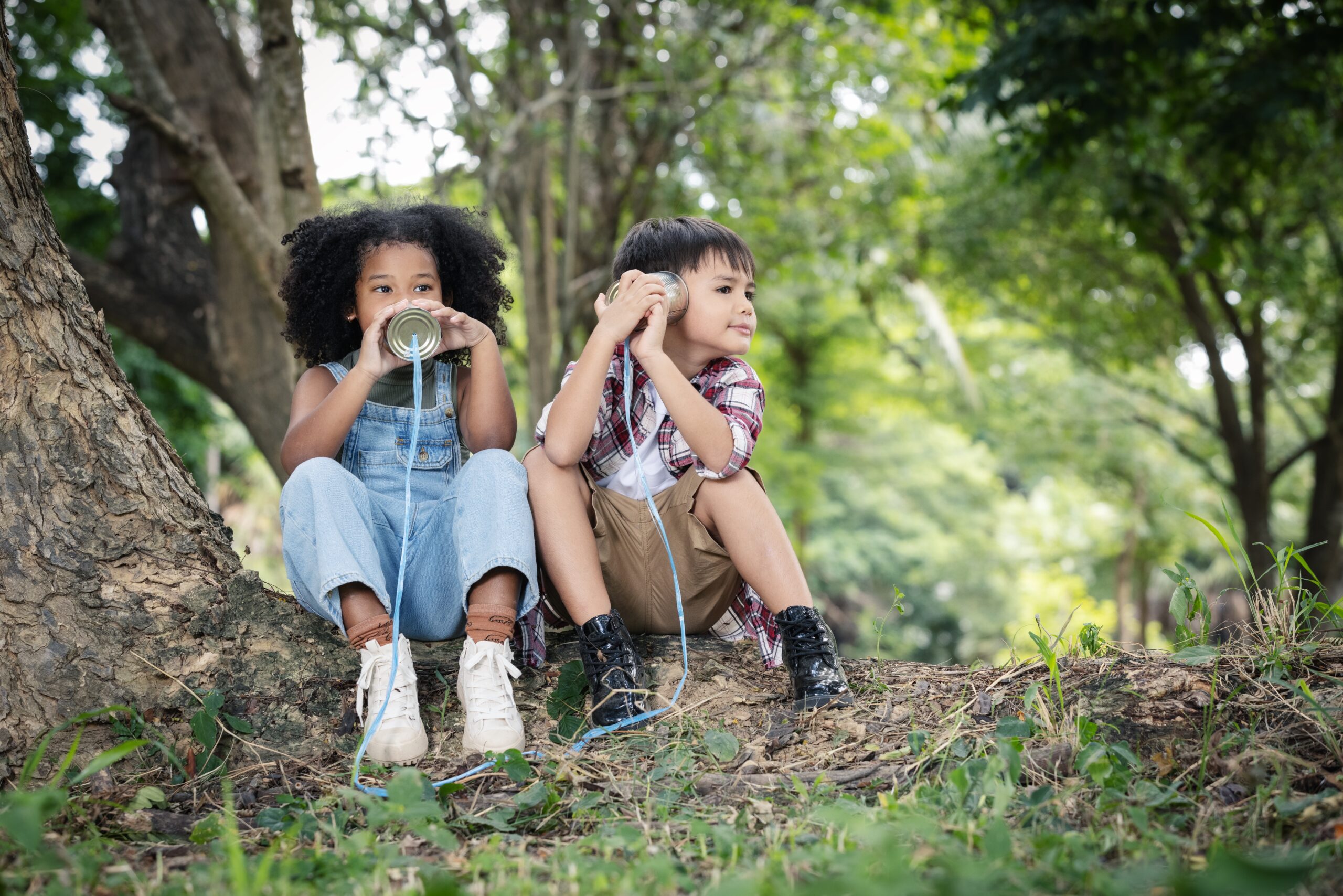 Child developing early language